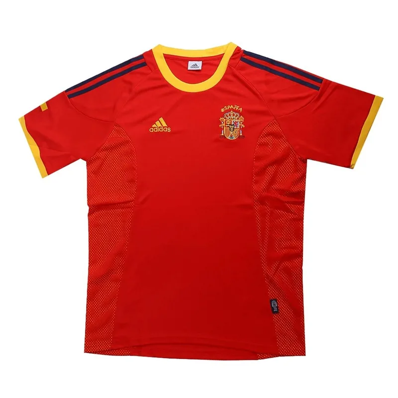 Spain 2002 Retro Home Jersey