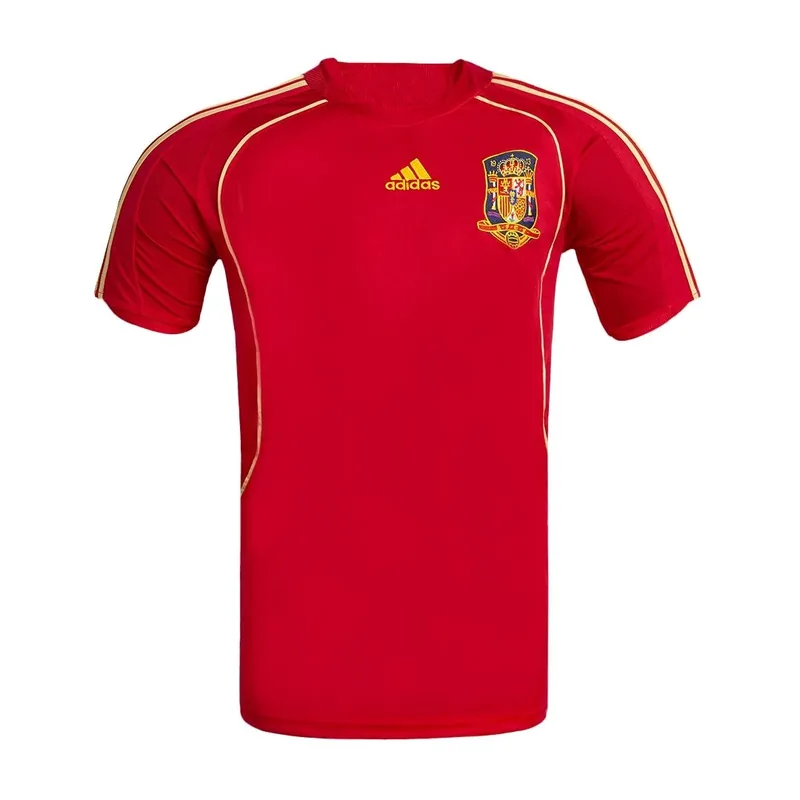 Spain 2008 Retro Home Jersey