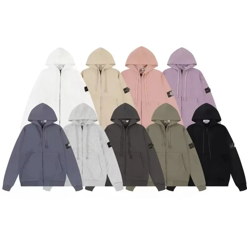 Stone Island Full-Zip Hooded Jacket
