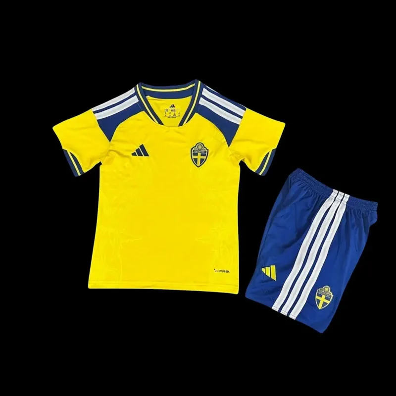 Sweden 2026 Home Jersey - Kids