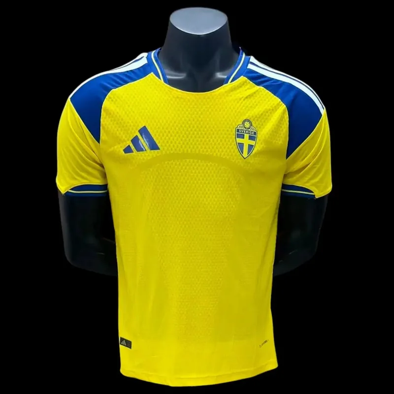 Sweden 2026 Home Jersey (Player Version)