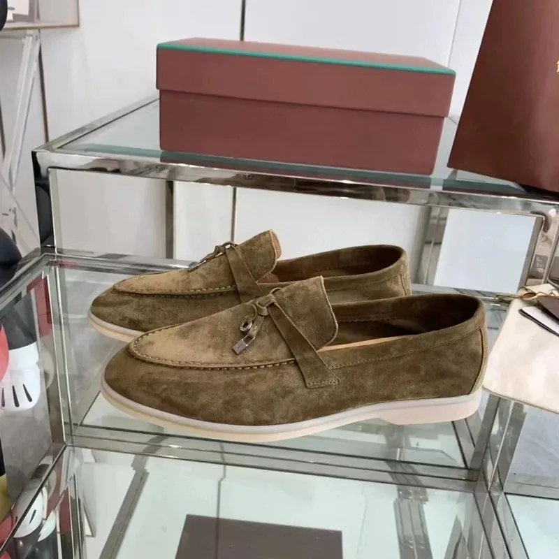 Suede Loafer Shoes