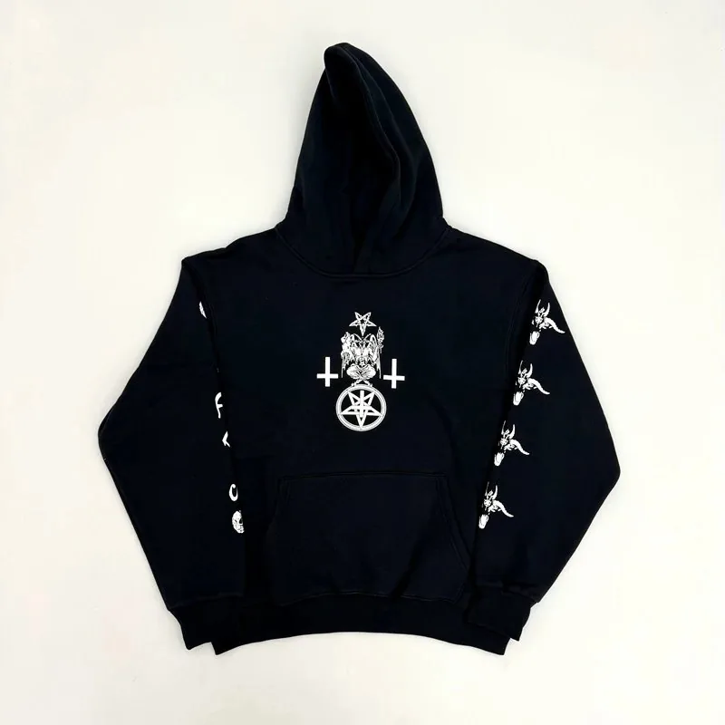 Hooded Sweater Hoodie Pullover Three-Dimensional Span