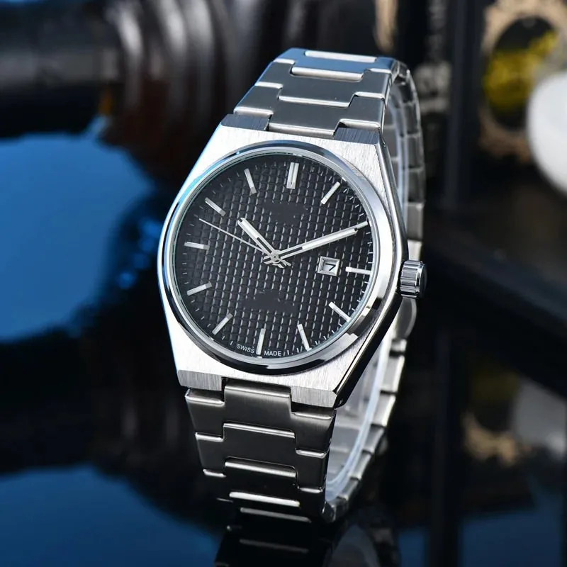 Swiss-Made Stainless Steel Watch