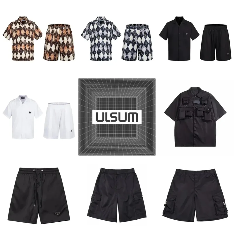 ULSUM Casual Matching Set with Shorts