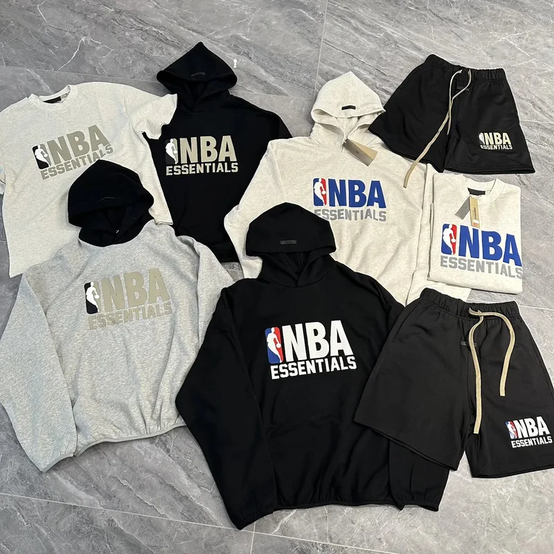 NBA Essentials Hoodies and Shorts Set