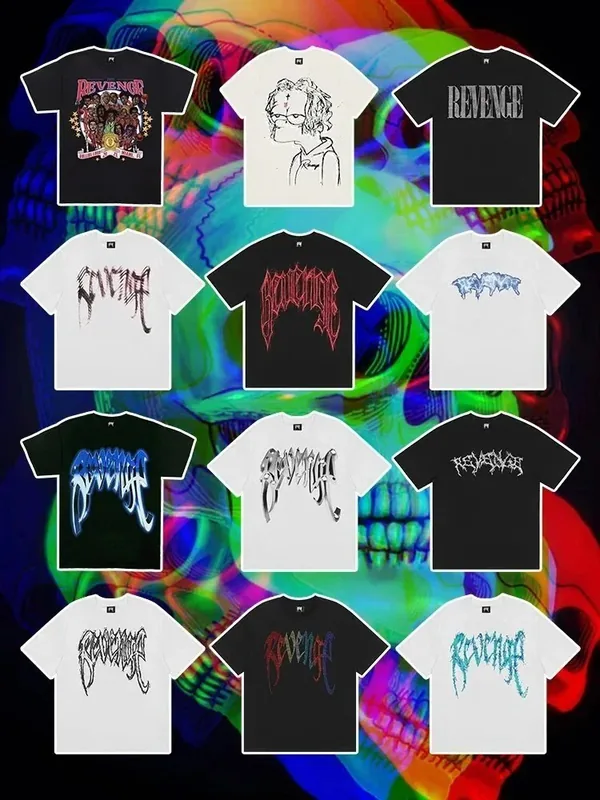 Revenge Graphic Print T-Shirt Collection