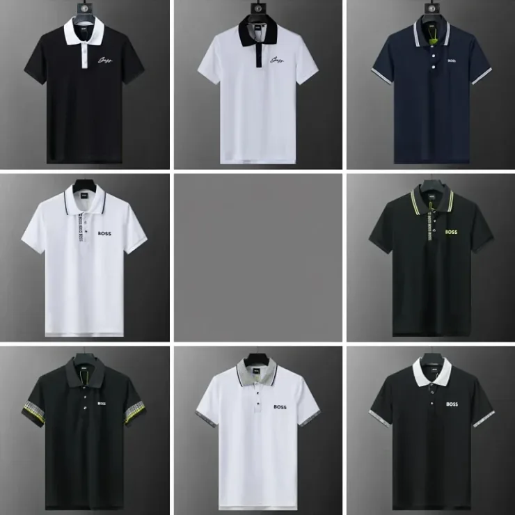 Hugo Boss Mens Short Sleeve Polo Shirt Collection