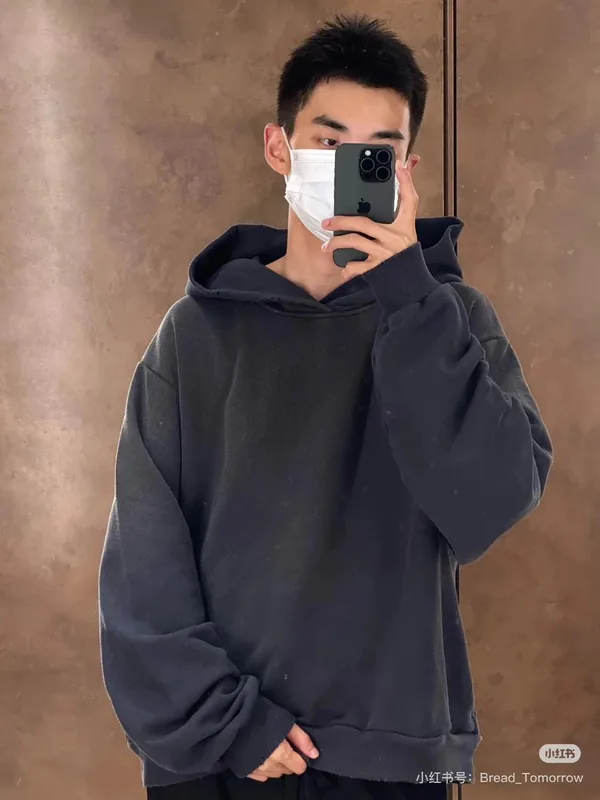 Acne Studios Stockholm Logo Pullover Hoodie