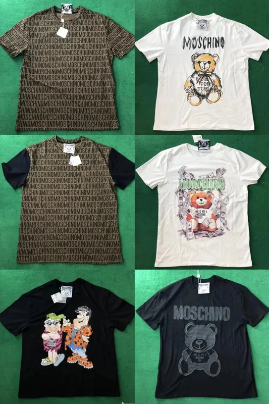 Moschino Graphic Print T-Shirts