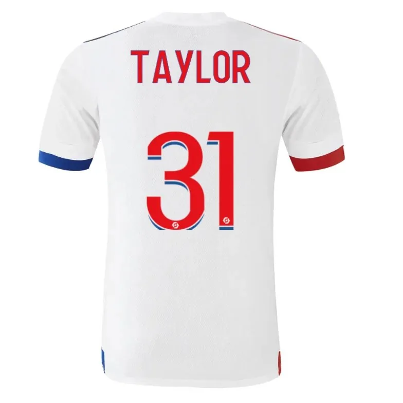 Lyon Taylor 31 Olympique Lyonnais 20/21 Home Jersey