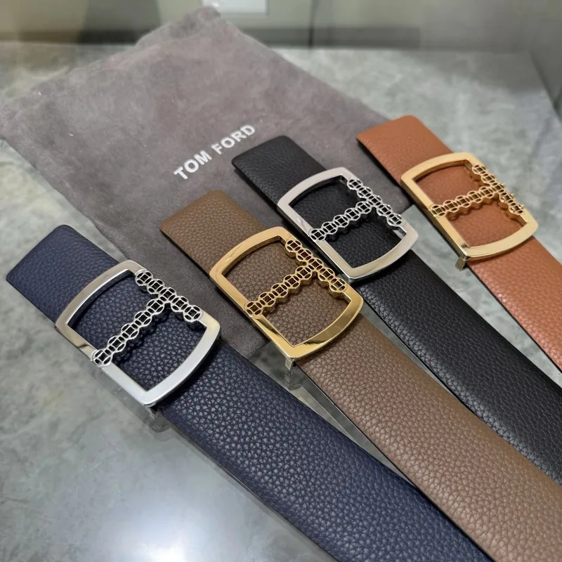 Tom Ford Leather Reversible Belt Ver.E