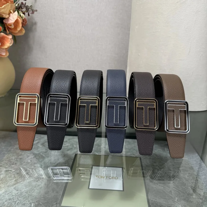 Tom Ford Leather Reversible Belt Ver.I