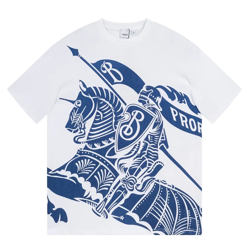 Burberry Knight Graphic White T-Shirt