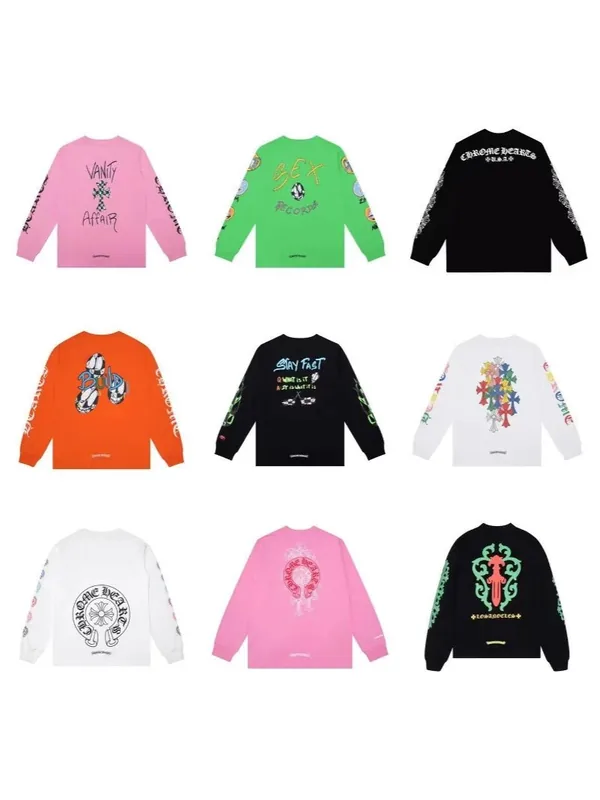 Chrome Hearts Long Sleeve Graphic Tops
