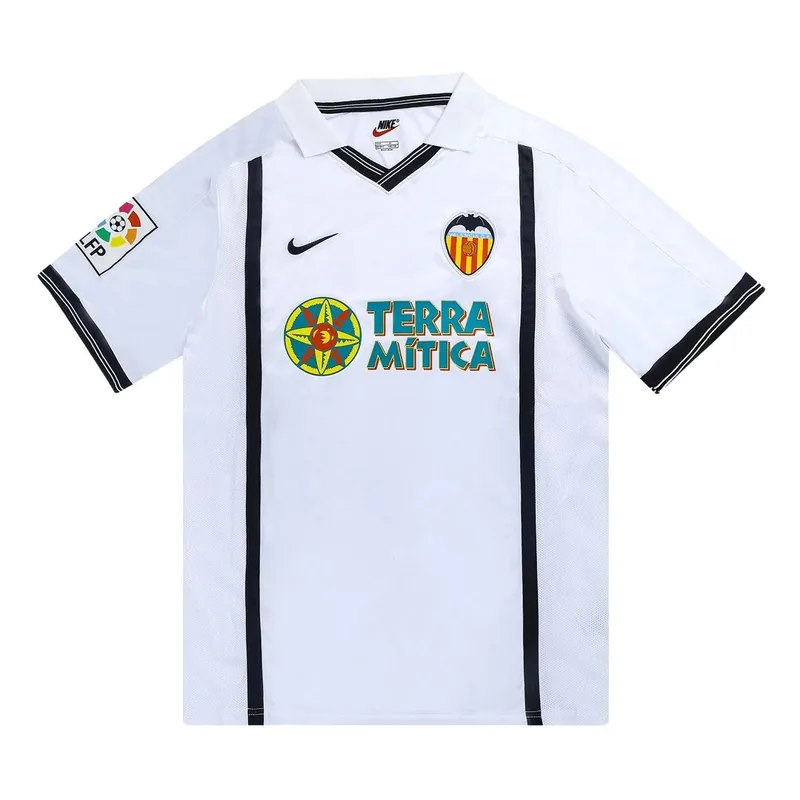 Valencia 2000/01 Retro Home Jersey