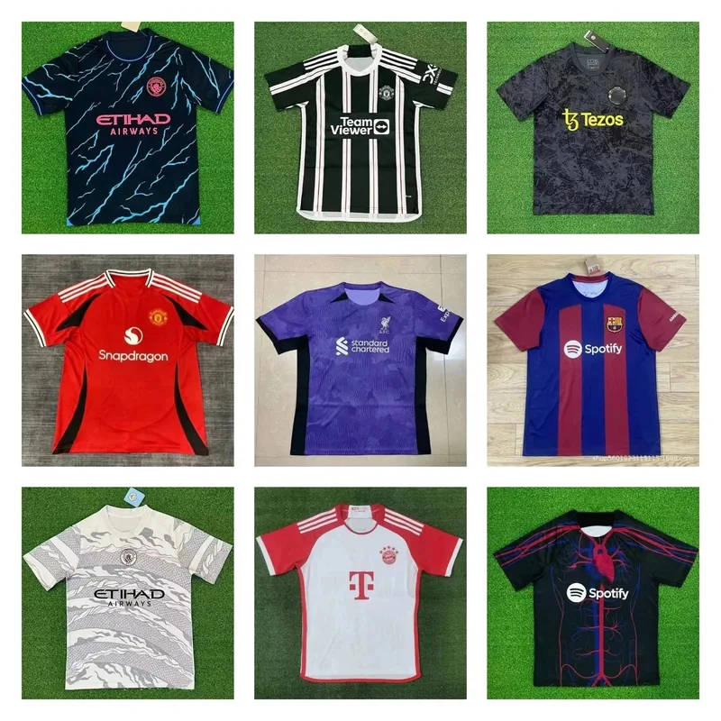 Various Football Club Jerseys