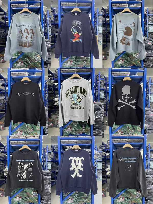 Various Graphic Print Sweatshirts