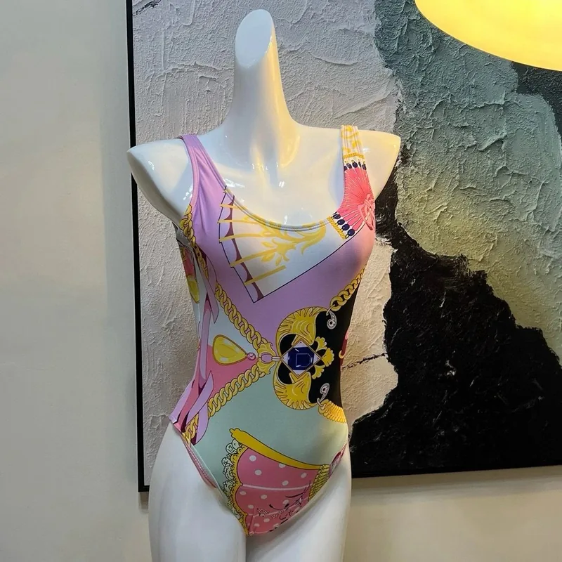 Versace One-Piece Swimwear Ver.A