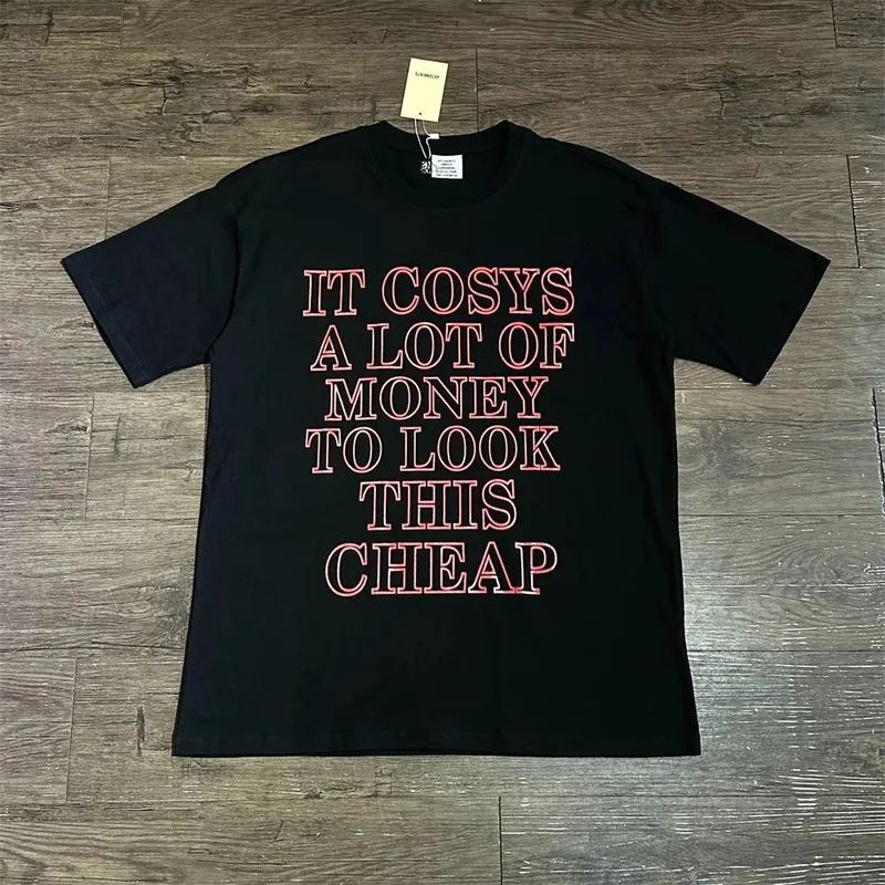 Vetements Black T-Shirt Ver.A