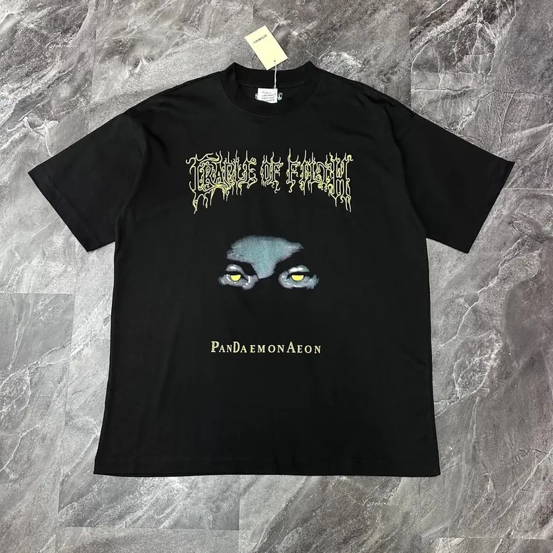Vetements Black T-Shirt Ver.C