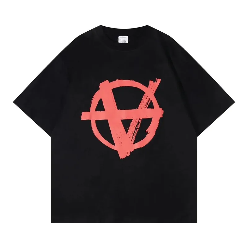 Vetements Black T-Shirt Ver.D