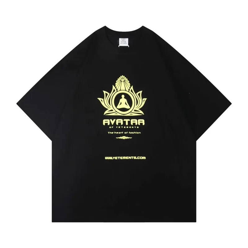 Vetements Black T-Shirt Ver.E