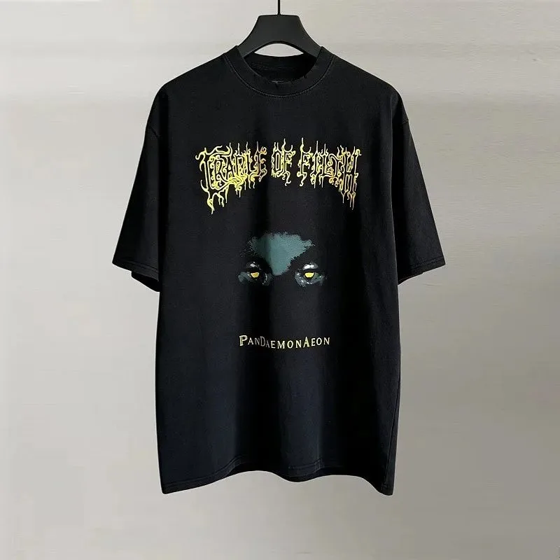 Vetements Black T-Shirt Women Ver.H