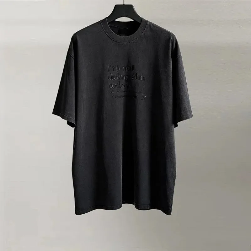 Vetements Black T-Shirt Women Ver.I