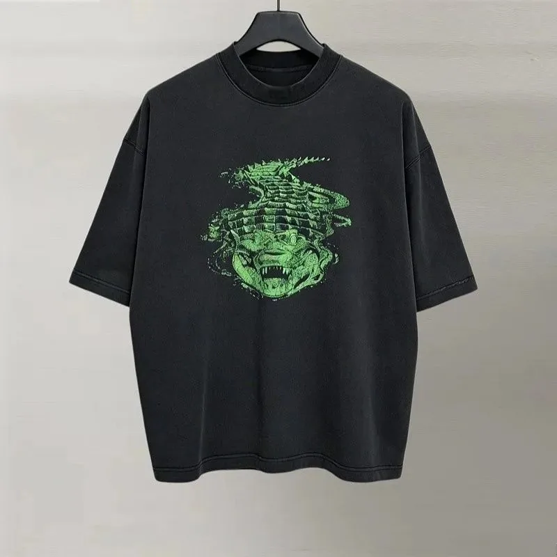 Vetements Black T-Shirt Women Ver.J