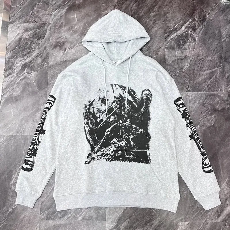 Vetements Gray Hoodie Ver.B
