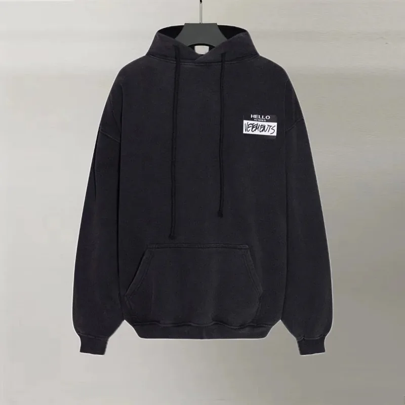 Vetements Hoodie Ver.A