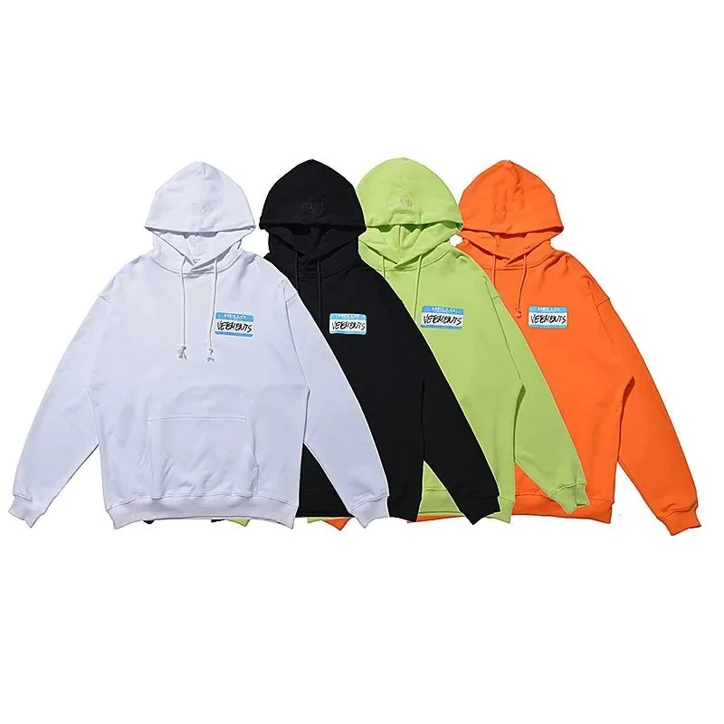 Vetements Multicolor Hoodie Women Ver.B
