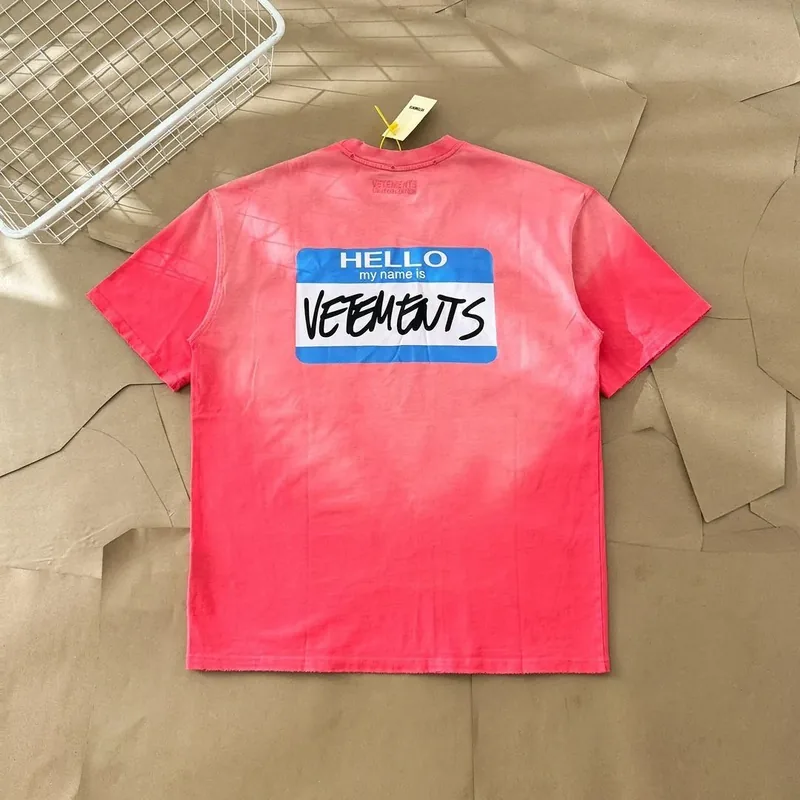Vetements Multicolor T-Shirt Women Ver.D