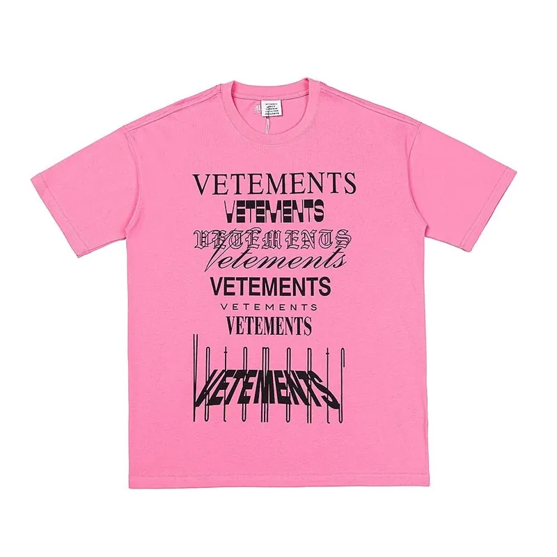 Vetements Pink T-Shirt