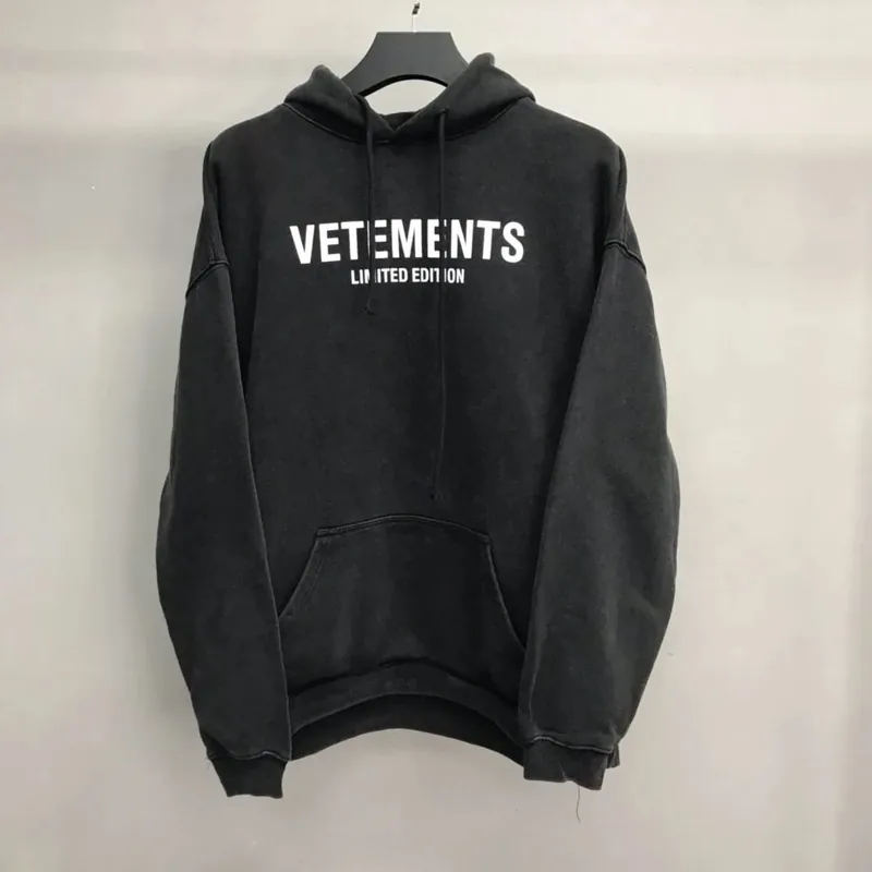 Vetements Print Hoodie Ver.B
