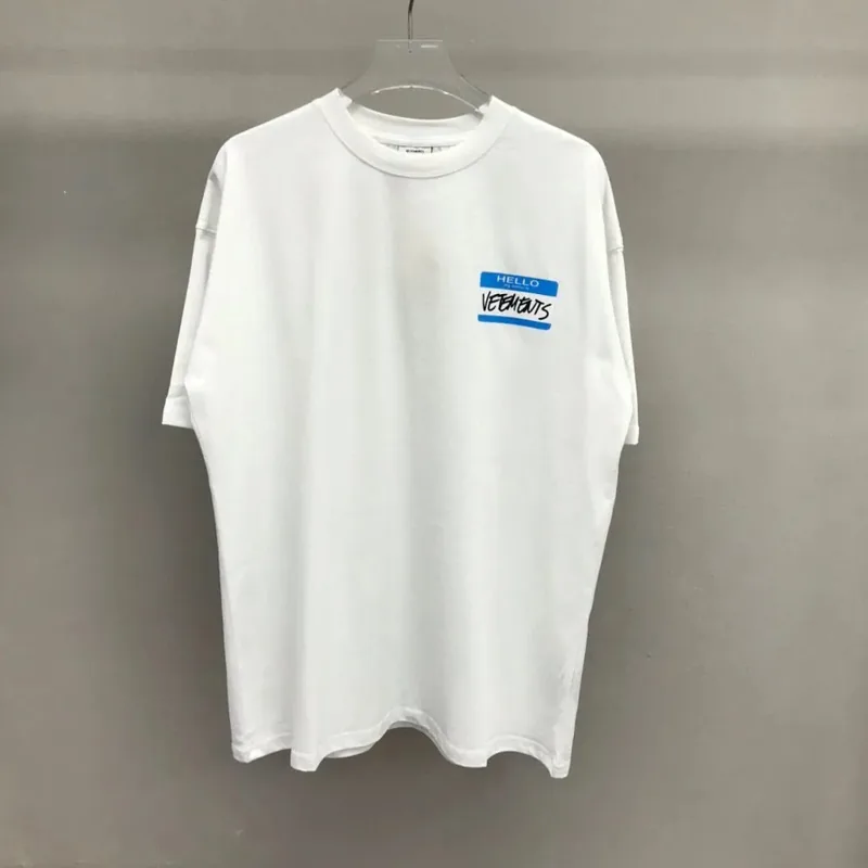 Vetements White T-Shirt Ver.D