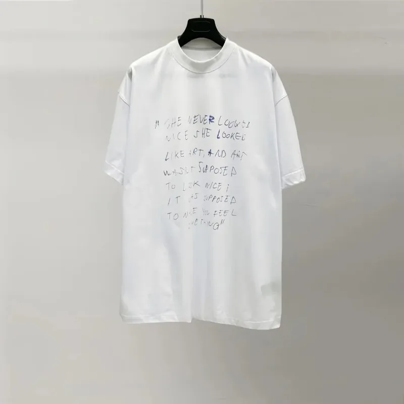 Vetements White T-Shirt Women Ver.A