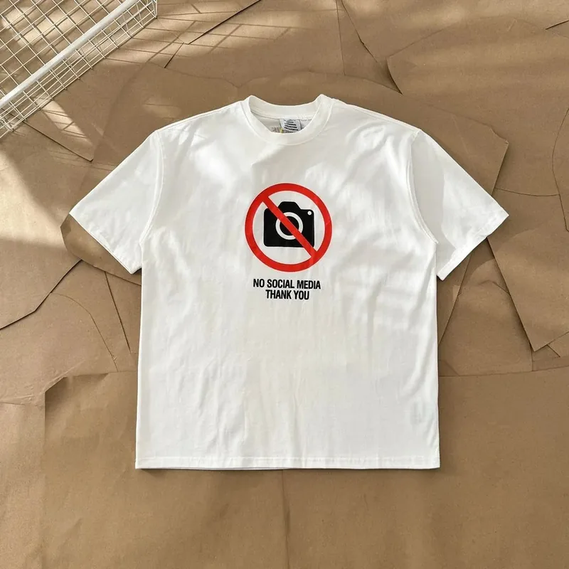 Vetements White T-Shirt Women Ver.E