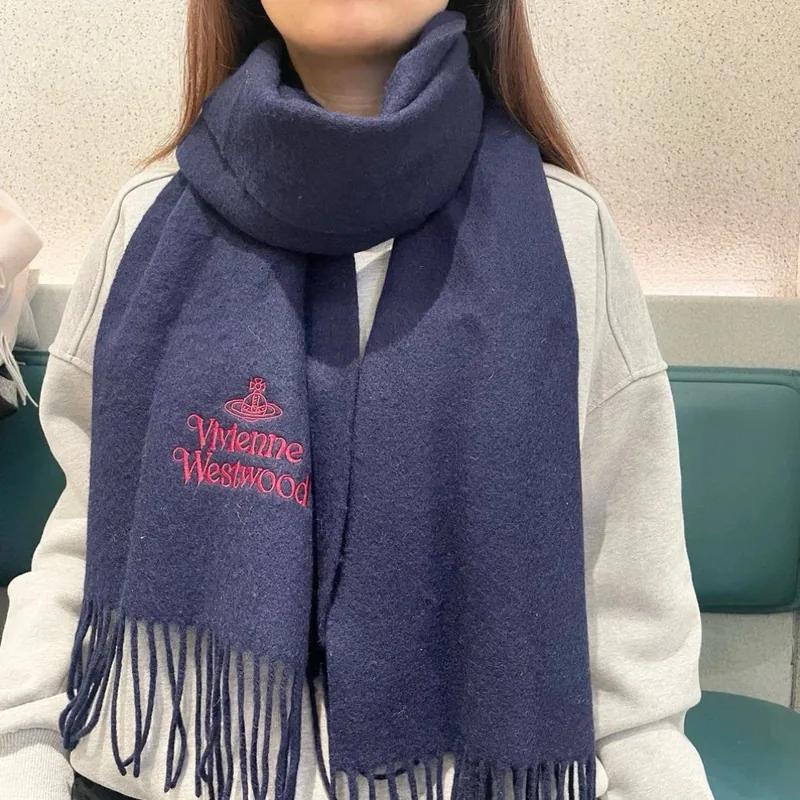 Vivienne Westwood Cashmere Wool Scarf Ver.J