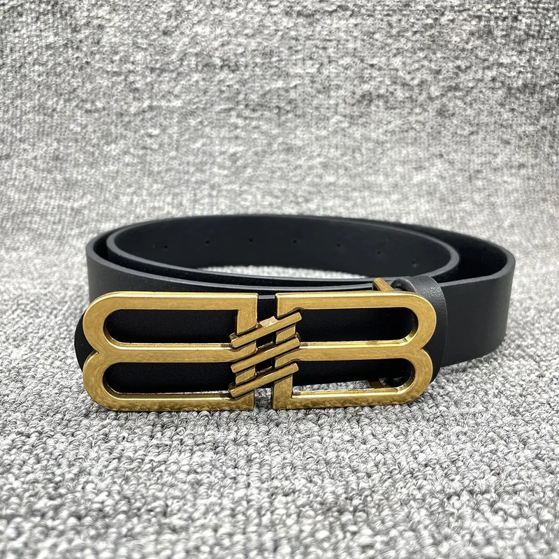 Balenciaga Logo Buckle Belt