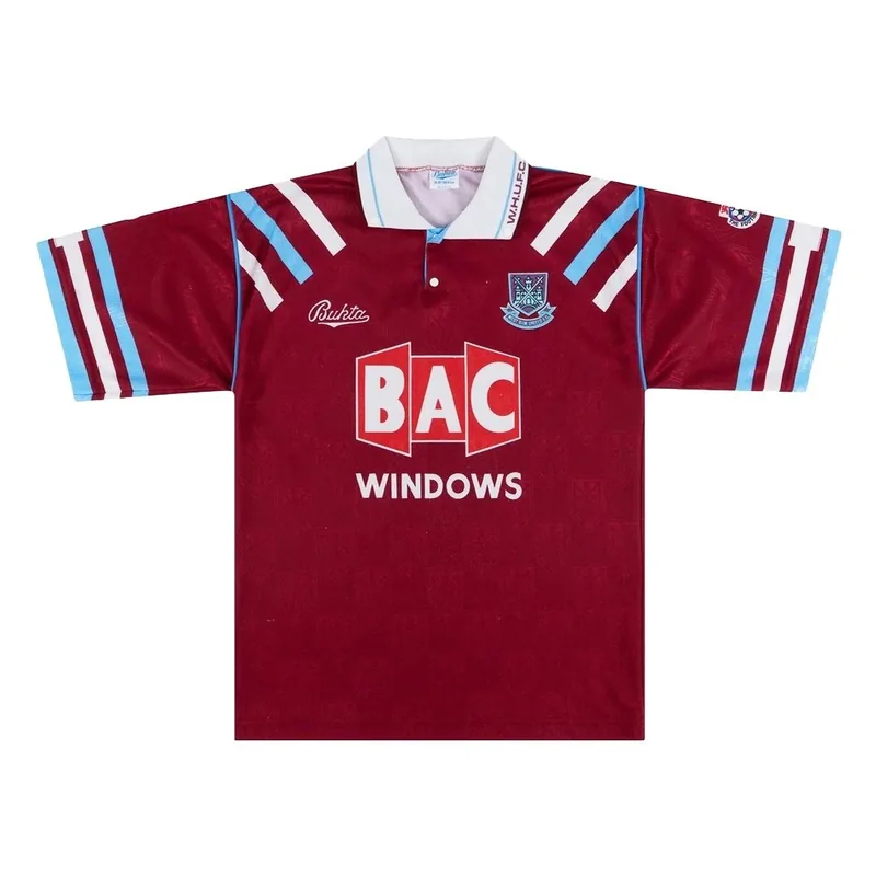 West Ham 1991/92 United Retro Home Jersey
