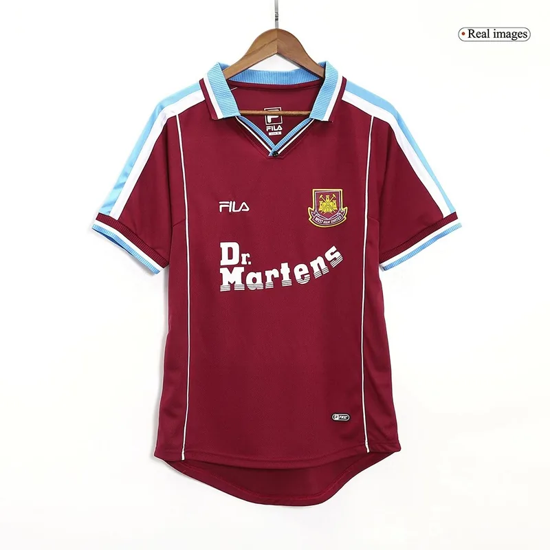 West Ham 1999/01 United Retro Home Jersey