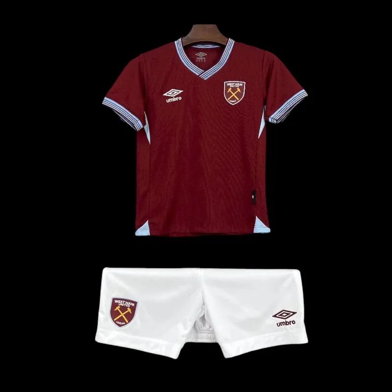West Ham United 25/26 Home Jersey - Kids