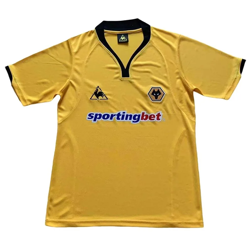 2010 Wolverhampton Wanderers Retro Home Jersey