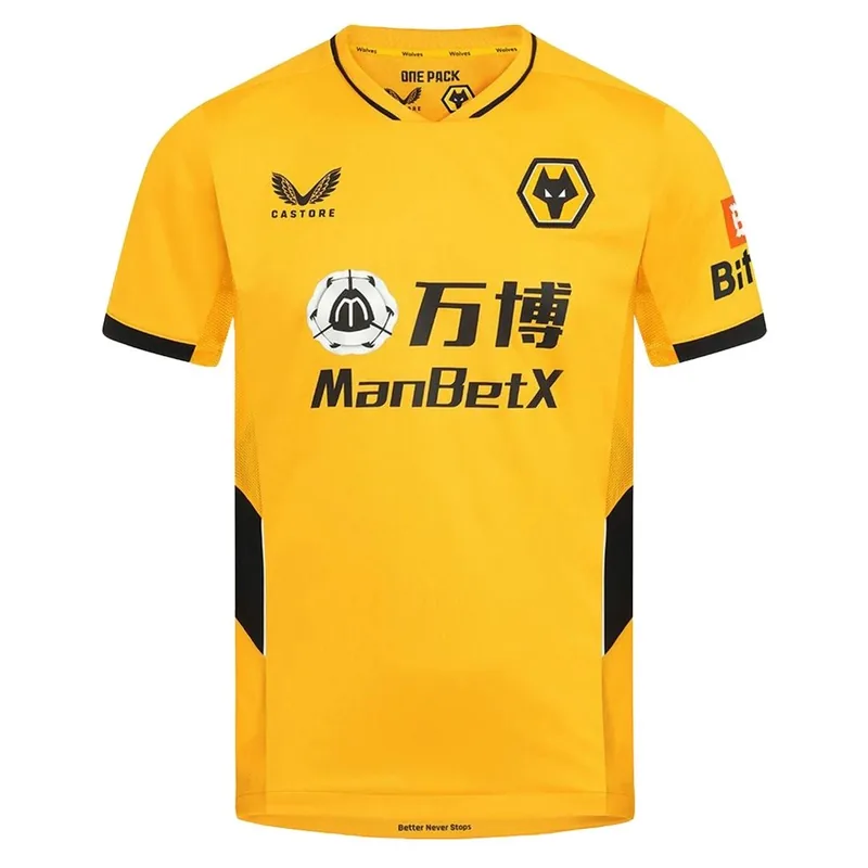 Wolverhampton Wanderers 21/22 Home Jersey