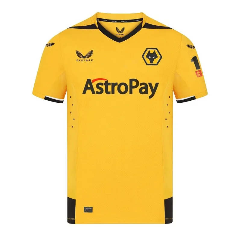 Wolverhampton Wanderers 22/23 Home Jersey (Player Version)