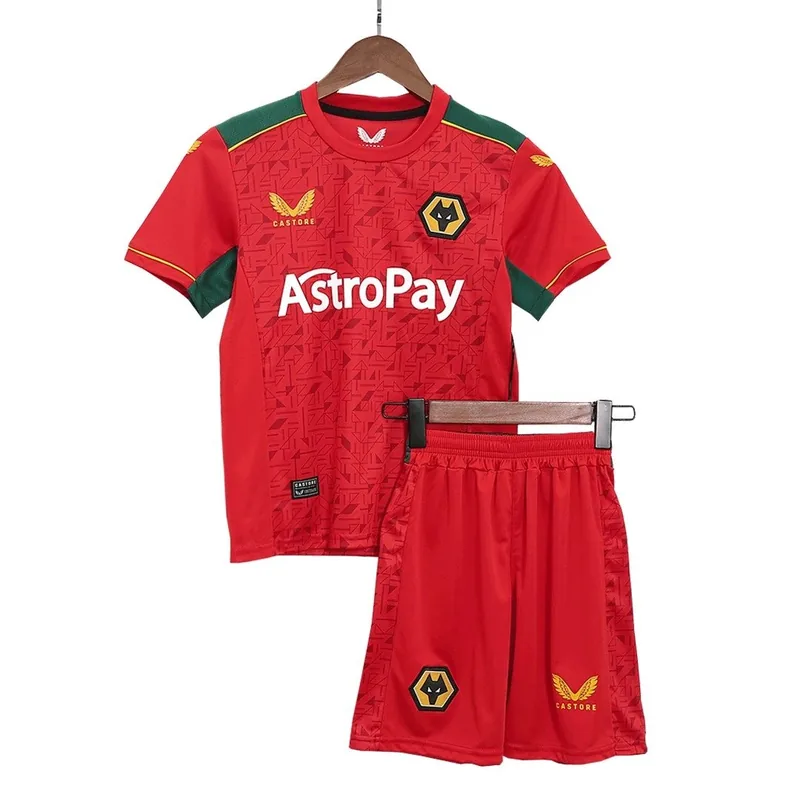 Wolverhampton Wanderers 23/24 Away Jersey - Kids