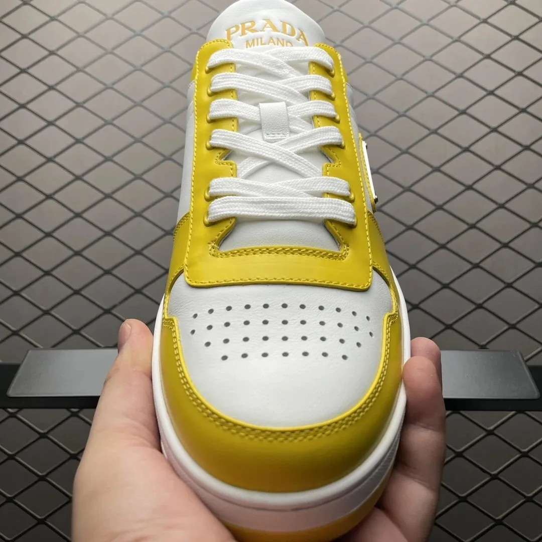 Prada Downtown White Low Sneakers — Photo 11