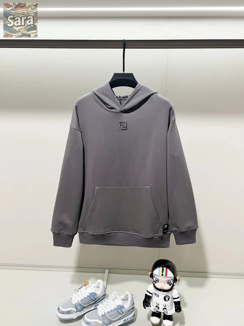 Cotton Hooded Hoodie — Photo 12